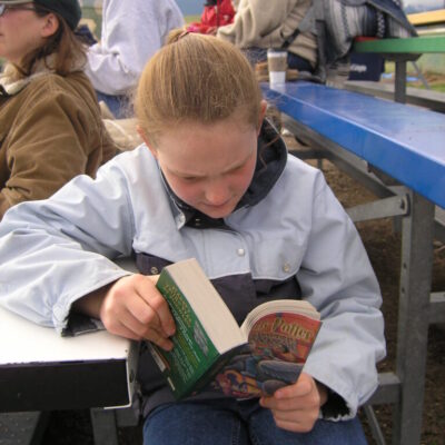 proficient reader child reading