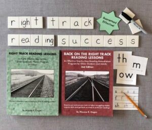 Right Track Reading Lessons effective multisensory direct systematic phonics reading program