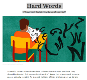 APM report Hard Words