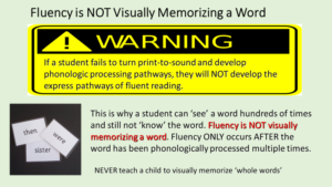 fluency warning