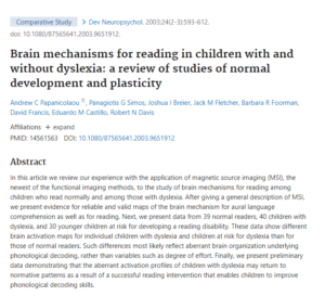 image research abstract reading