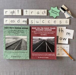 Right Track Reading Lessons effective multisensory direct systematic phonics reading program 
