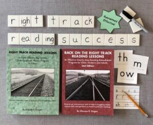 Right Track Reading Lessons effective multisensory direct systematic phonics reading program