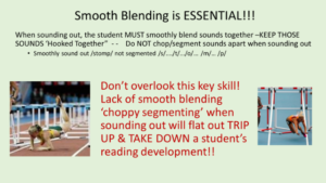 smoothly blending sounds is essential