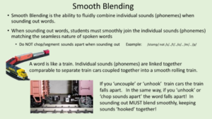 smoothly blending sounds explained