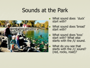 fun phonemic awareness activities at park