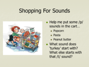 fun phonemic awareness activity shopping for sounds