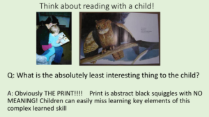 fact written English children often fail to understand print