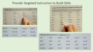 word list in reading instruction
